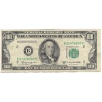 (image for) 1950 D $100 One Hundred Dollars Federal Reserve Note Currency