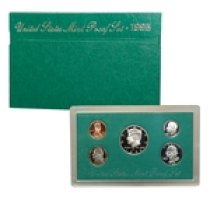 (image for) 1995 US Mint Proof Set Coins