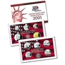 (image for) 2001 Silver Proof Set Coins