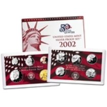 (image for) 2002 Silver Proof Set Coins