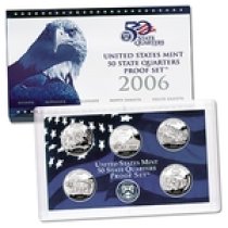 (image for) 2006 US Proof Set Of 5 Piece Quarters Only