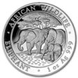 (image for) 2013 1 oz Silver Somalian African Elephant Coin