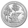 (image for) 2018 5 oz Silver ATB Pictured Rocks National Lakeshore MI