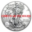 (image for) 2018 1 oz American Silver Eagle Coin BU - AIR-TITE