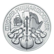 (image for) 2022 1 oz Austrian .999 Silver Philharmonic Coin BU