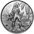 (image for) 2 oz Silver The Captain Ultra High Relief Silver Round