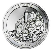 (image for) 2012 America the Beautiful 5 Ounce Silver Bullion