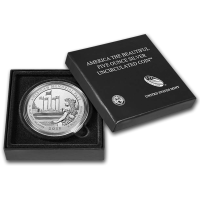 (image for) Silver America The Beautiful 5 oz Coins -Burnished