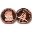 (image for) 1 AVDP oz Copper Benjamin Franklin Coin