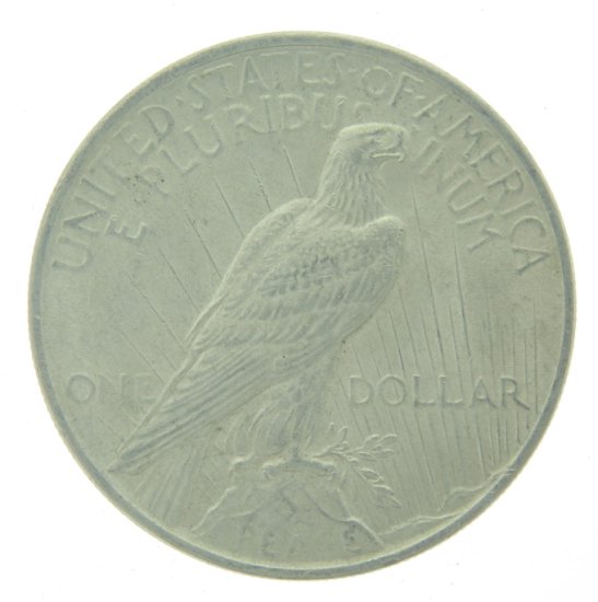 (image for) 1922 Peace Silver Dollar AU/UNC - Click Image to Close