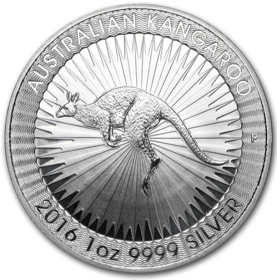 (image for) 2016 1 oz Silver Australian Kangaroo Coin BU - Click Image to Close