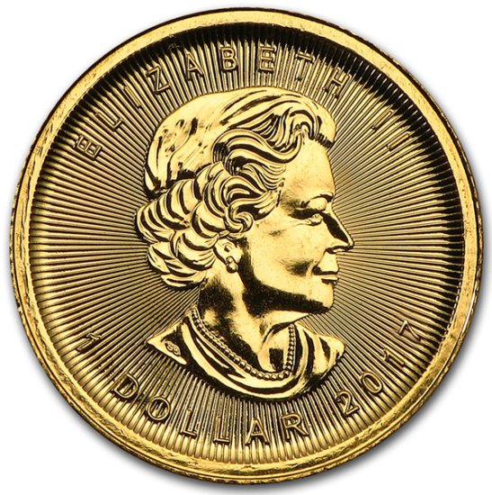 (image for) Lot of 5 - 2024 1 oz Canadian Gold Maple Leaf $50 Coin 9999 Gold - Click Image to Close