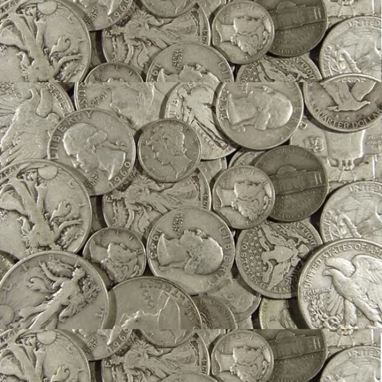 (image for) 90% Silver Coins $1 Face-Value - Click Image to Close