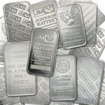 (image for) 1 oz 999 Fine Platinum Bar Mint Varies