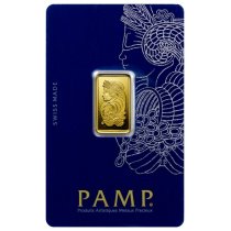 (image for) 5 gram Gold Bar - PAMP Suisse Lady Fortuna Veriscan In Assay