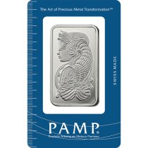 (image for) Pamp Suisse Lady Fortuna 1 oz .999 Silver Bar - In Assay