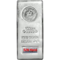 (image for) 2023 Royal Canadian Mint RCM 100 oz .9999 Fine Silver Bar
