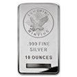 (image for) 10 oz Sunshine Mint Silver Bullion Bar 999 Fine Silver - New Sealed Bar