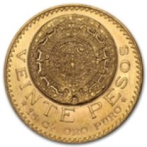 (image for) 1959 Gold Mexican 20 Pesos Coin .4823 oz