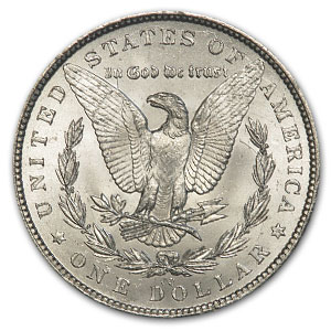 (image for) 1882-CC Brilliant Uncirculated Morgan Dollar In GSA Holder COA & Box - Click Image to Close