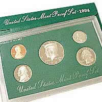(image for) 1994 US Mint Proof Set Coins - Click Image to Close