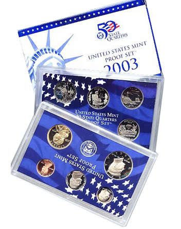 (image for) 2003 US Mint Proof Set - Click Image to Close
