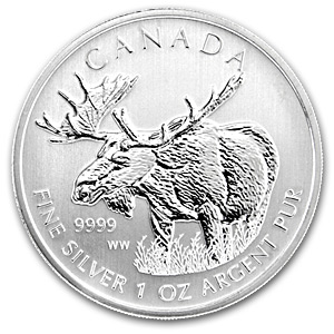 (image for) 2012 Canadian Silver Moose Coins Wildlife Series With Air-Tites - Click Image to Close