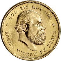 (image for) Random Year - Netherlands Gold 10 Gulden 0.1947 oz - Willem III