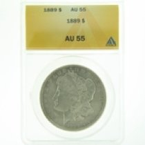 (image for) 1889 Silver Morgan Dollar ANACS AU-55