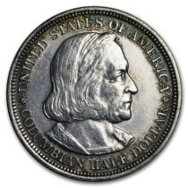 (image for) 1892 Columbian Expo Silver Half Dollar Avg Circulated
