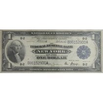 (image for) 1914 $1 Federal Reserve Bank Note New York, Fine