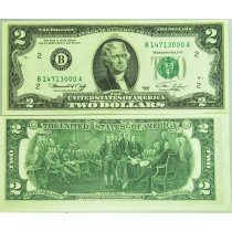 (image for) 1976 $2 Two Dollar Federal Reserve Note CU