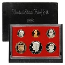 (image for) 1982 US Mint Proof Set Coins