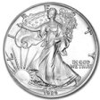 (image for) 1986 1 oz American Silver Eagle Coin With Air-Tite Holder