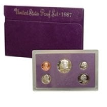 (image for) 1987 US Mint Proof Set Coins