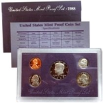 (image for) 1988 US Mint Proof Set Coins