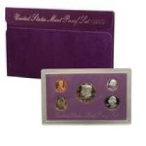 (image for) 1990 US Mint Proof Set Coins