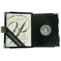 (image for) 1997-W Proof American Eagle Platinum 1/4 oz Coin With Box & COA