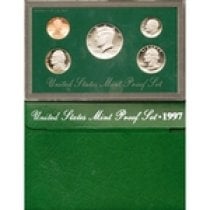 (image for) 1997 US Mint Proof Set Coins