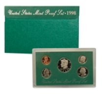(image for) 1998 US Mint Proof Set Coins