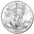 (image for) 2007 1 oz American Silver Eagle Coin With Air-Tite Holder