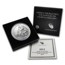 (image for) 2012-P 5 oz Silver ATB Acadia With Box & COA