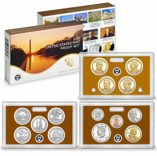 (image for) 2013 US Mint Proof Set - Click Image to Close