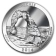 (image for) 2014 5 oz Silver ATB Arches National Park Coin UT