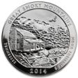 (image for) 2014 5 oz Silver ATB Great Smoky Mountains National Park TN