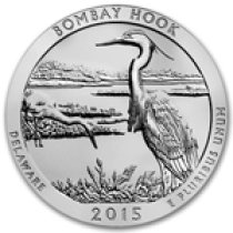 (image for) 2015 5 oz Silver ATB Bombay Hook National Park DE