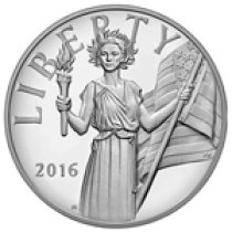 (image for) 2016-S American Liberty Silver Medal Proof With /Box & COA