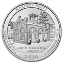 (image for) 2016 5 oz Silver ATB Harpers Ferry National Historical Park, WV
