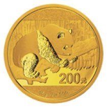 (image for) 2016 15 Grams Chinese Gold Panda Coin 200 Yuan BU Sealed