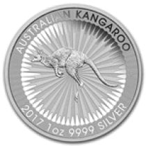 (image for) 2017 1 oz Silver Australian Kangaroo Coin BU